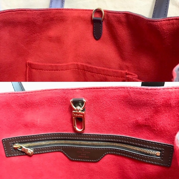 Final price!❤️large checkered❤️ tote louis vuitton - Picture 7 of 12